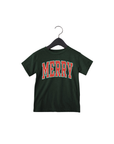 MERRY Varsity Kids Tee