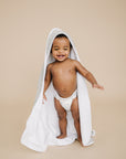 Desert Sage Muslin Hooded Towel