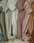 Rust Bamboo Footed Zipper