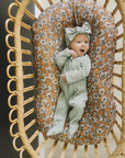 Sage Organic Cotton Ribbed Zipper