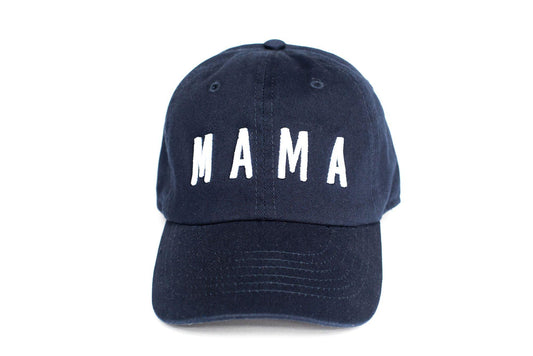Navy Blue Mama Hat