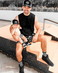 Hybrid Swim Trunks in Warped Tour [Midnight Edition]