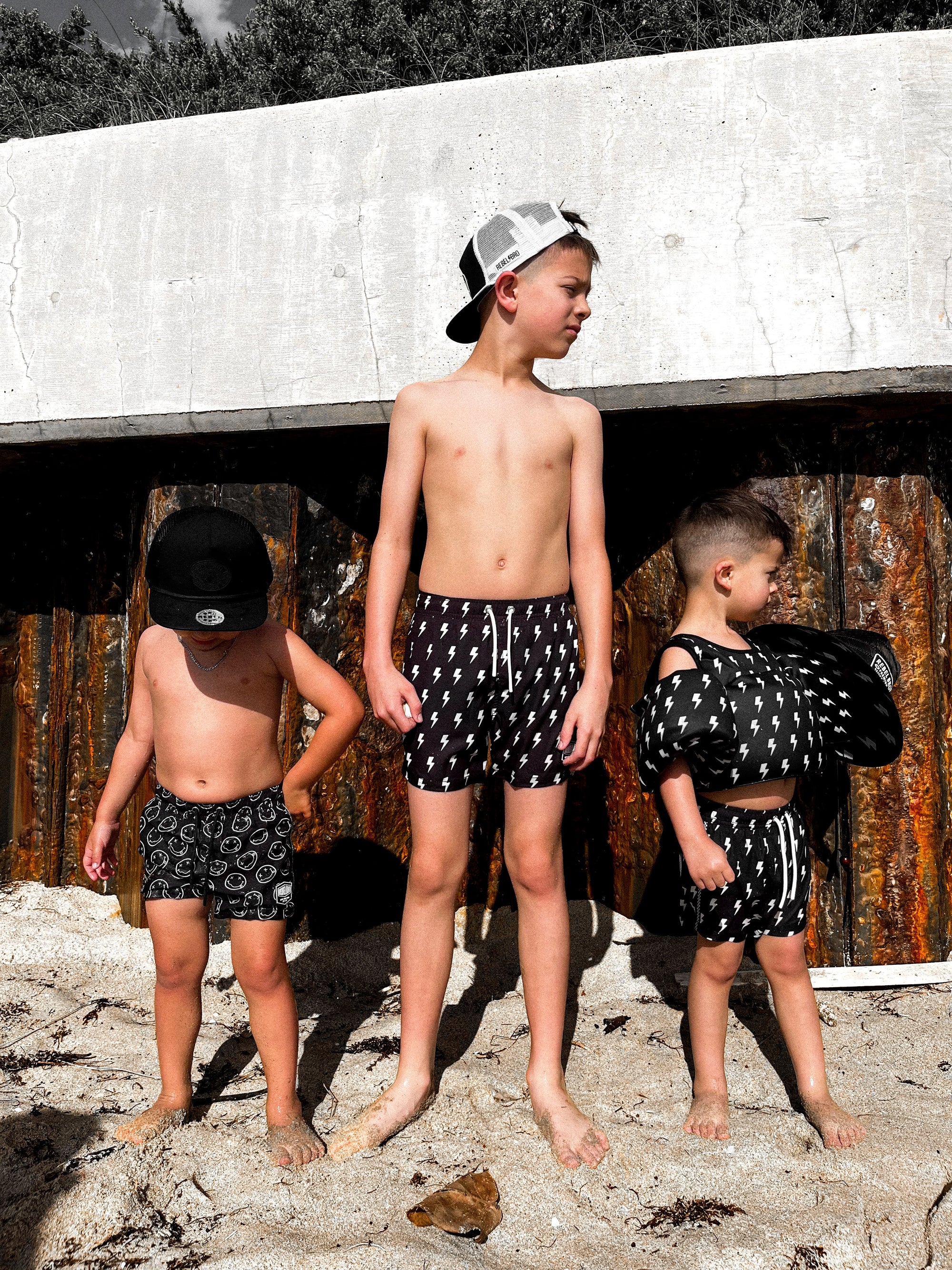 Hybrid Swim Trunks in Cobain || SIGN UP FOR RESTOCKS