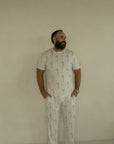 Men's Short Sleeve Bamboo Pajamas | Candy Cane