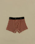 Bamboo Boxers (3 Pack) | Red Gingham, Candy Cane & Santa Checkerboard