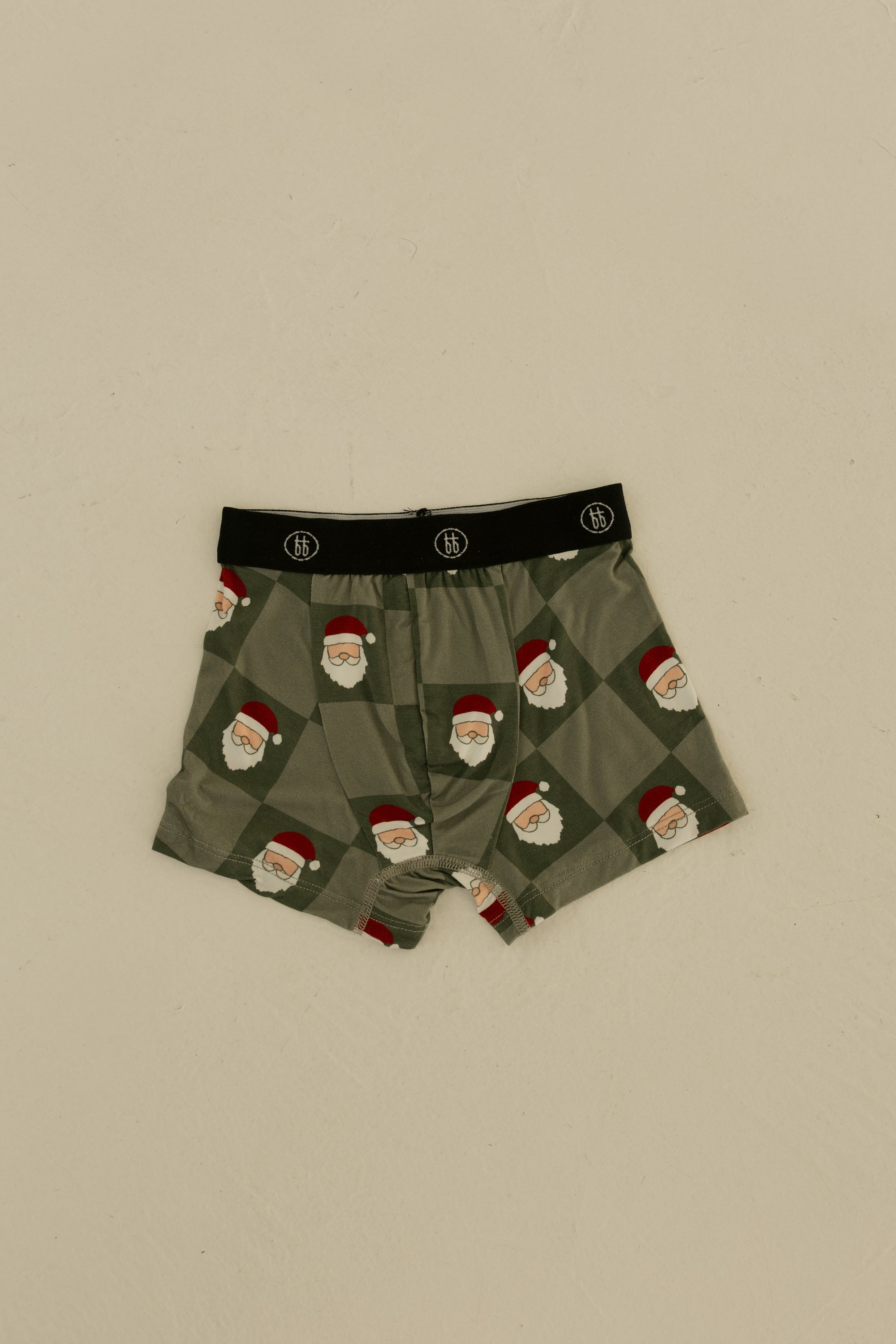 Bamboo Boxers (3 Pack) | Red Gingham, Candy Cane &amp; Santa Checkerboard
