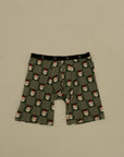 Men's Bamboo Boxers (3 Pack) Red Gingham, Candy Cane & Santa Checkerboard