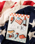 USA Retro Charms