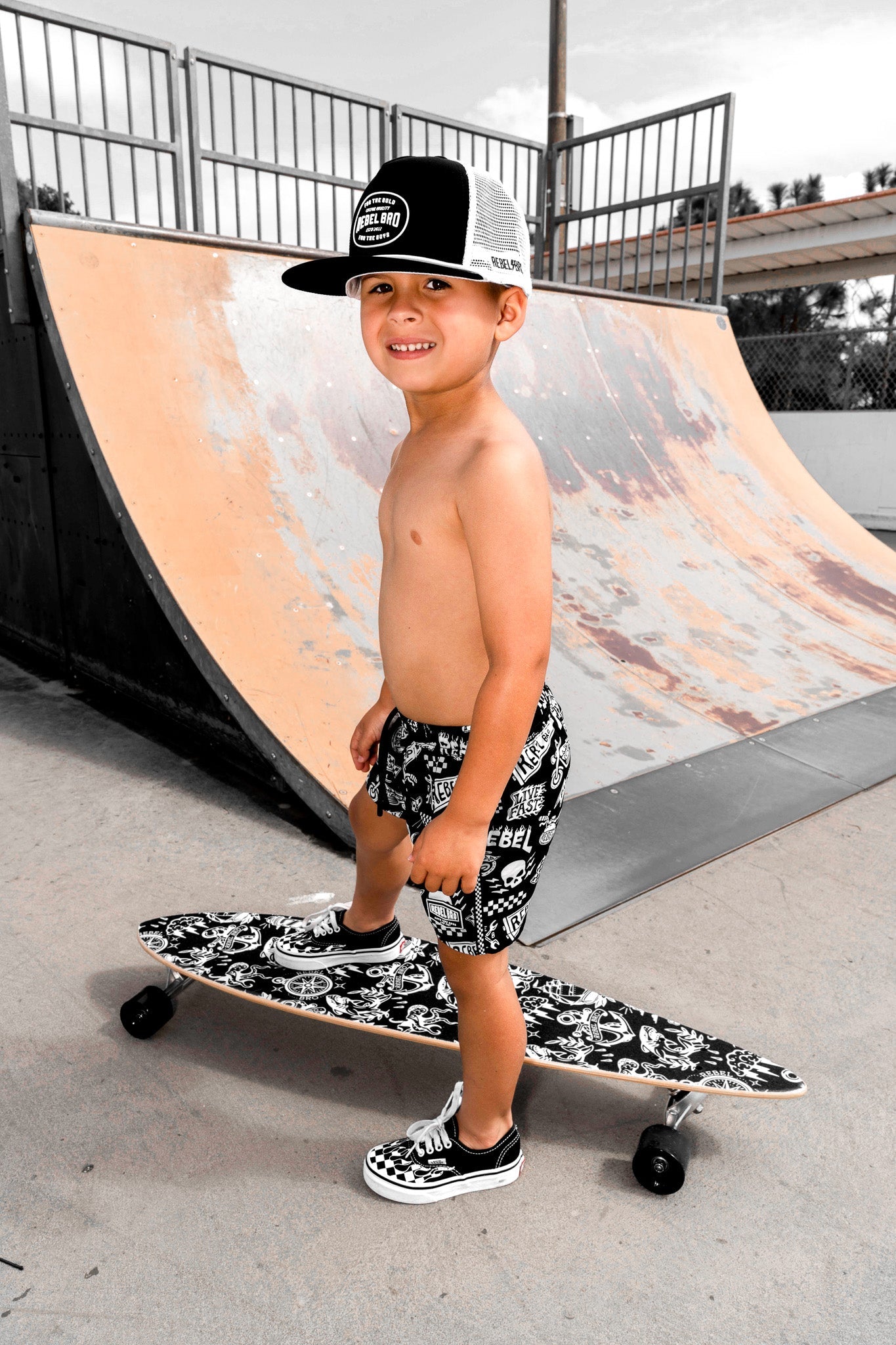 Hybrid Swim Trunks in Live Fast || SIGN UP FOR RESTOCKS