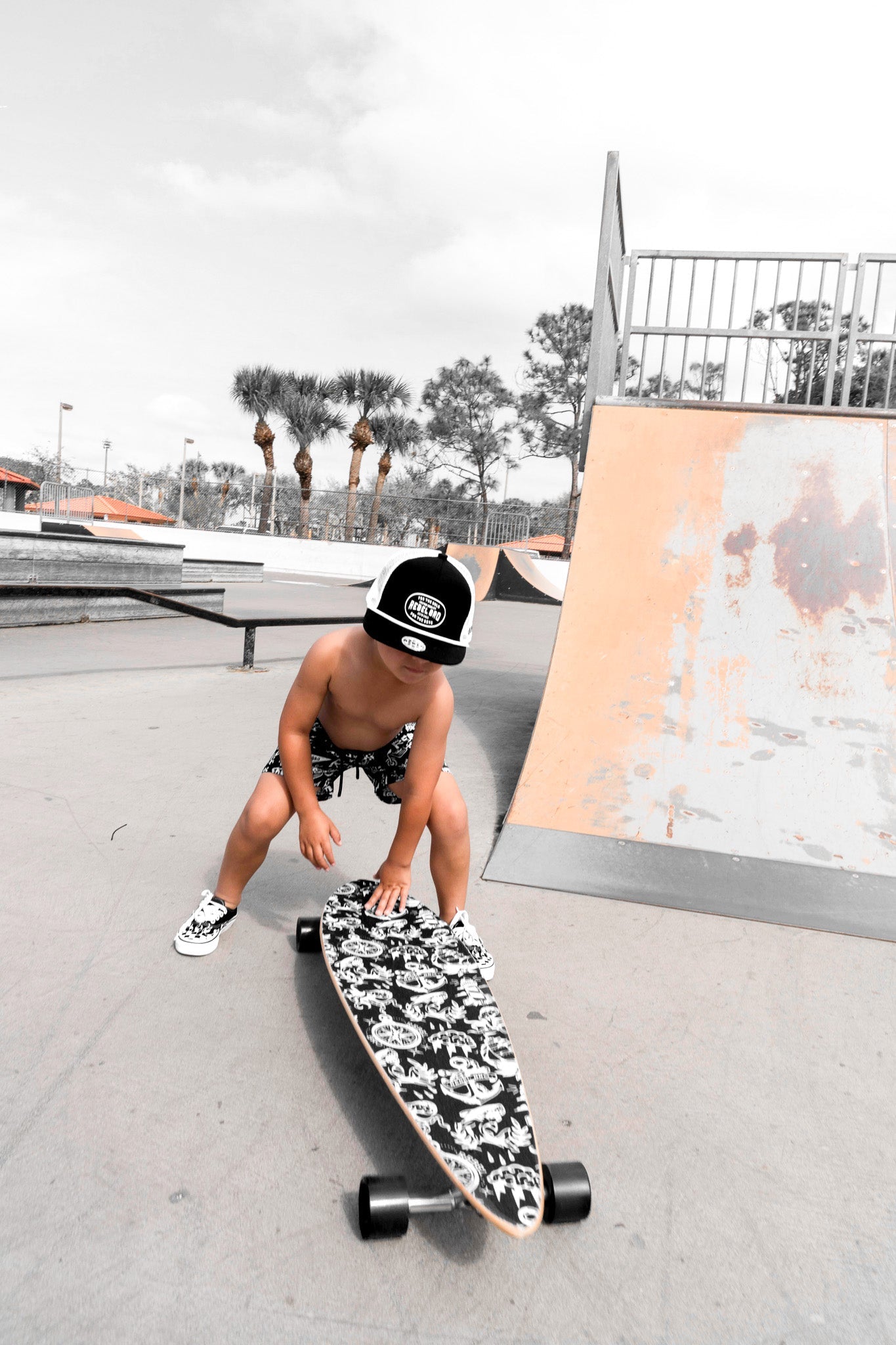 Hybrid Swim Trunks in Live Fast || SIGN UP FOR RESTOCKS