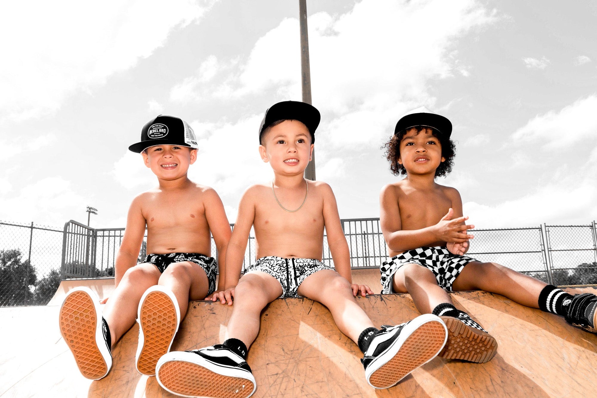 Hybrid Swim Trunks in Live Fast || SIGN UP FOR RESTOCKS