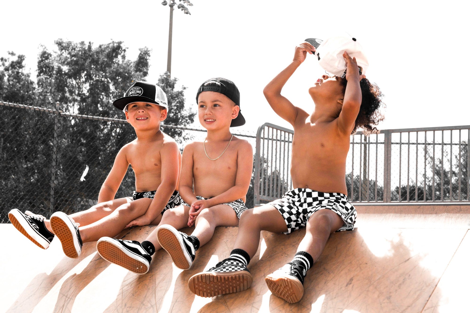 Hybrid Swim Trunks in Live Fast || SIGN UP FOR RESTOCKS