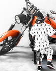 Pit Crew Romper in Bowie