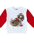 Dirt Bike Santa | Colorblock