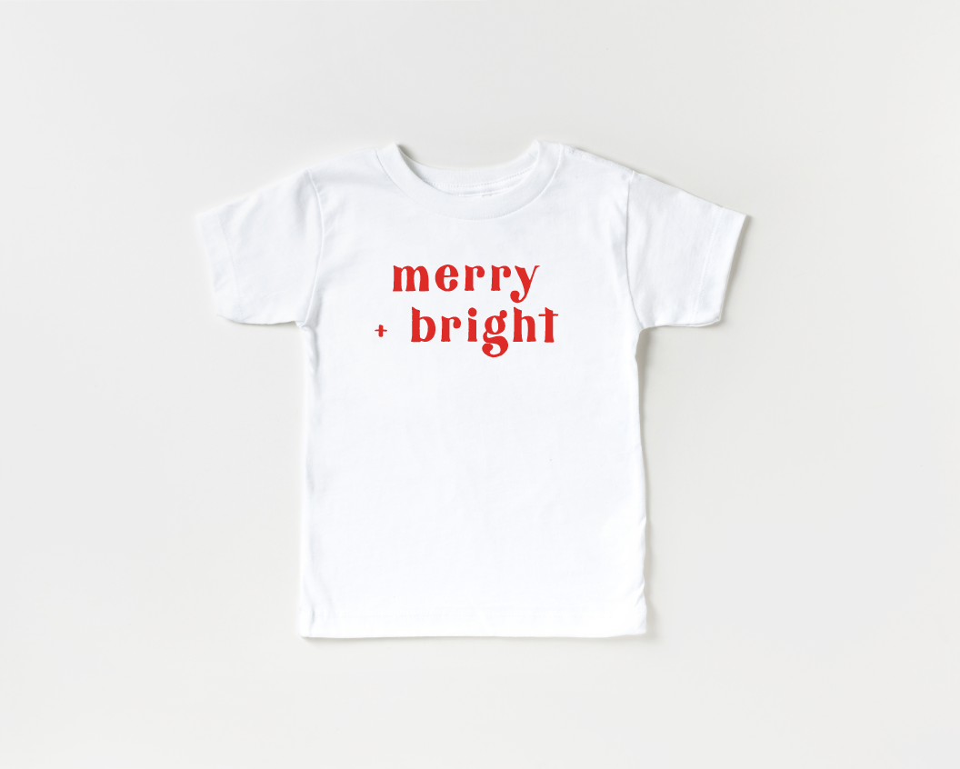 merry + bright  Tee