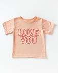 Love You Varsity Kids Tee