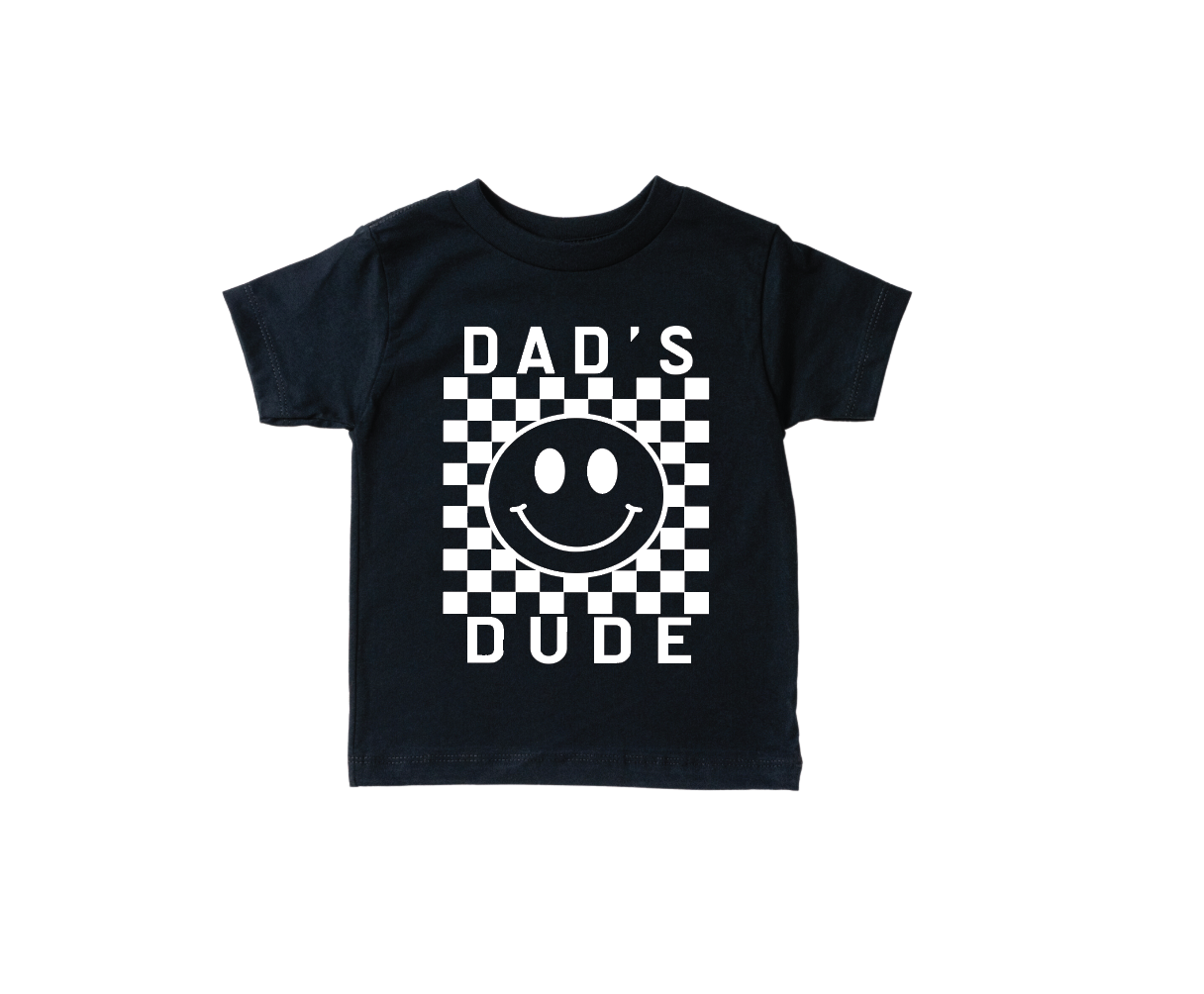 Dad&#39;s Dude Checkered Tee