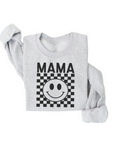 Mama Checkered Sweatshirt