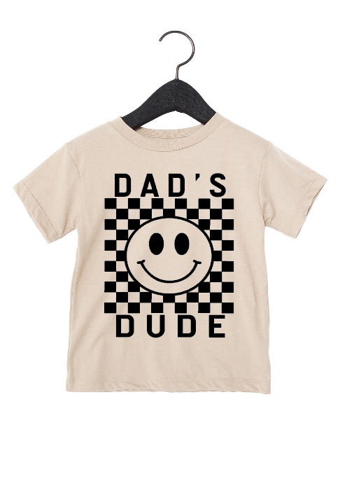 Dad&#39;s Dude Checkered Tee