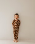 Bamboo Two Piece Pajamas 2024 | Gingerbread Checkerboard