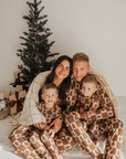 Bamboo Two Piece Pajamas 2024 | Gingerbread Checkerboard