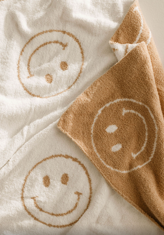 Original Just Smile | Plush Blanket