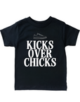 Kicks Over Chicks NEW Tee