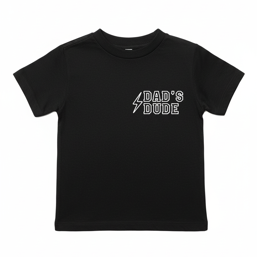 Dad's Dude Lightening - Pocket Style Tee
