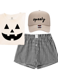Mama Tee - Neutral Jack-o-Lantern Tee