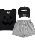 Mama Tee - Neutral Jack-o-Lantern Tee