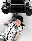 Pit Crew Romper in Bowie