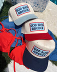 God Bless America - Vintage Trucker Hat