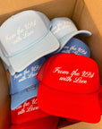 From The USA With Love - Foam Trucker Hat