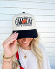 Everyday Should Be Gameday - Black Vintage Trucker Hat