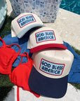 God Bless America - Vintage Trucker Hat
