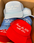 From The USA With Love - Foam Trucker Hat