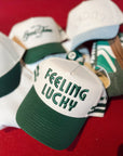 Feeling Lucky - Green Vintage Trucker Hat