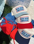 God Bless America - Vintage Trucker Hat