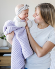 WAFFLE KNIT RECEIVING BLANKETS