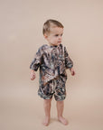 Shorts Set | Brown Camo