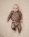Jogger Set | Espresso Checkered