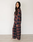 Adult Christmas Plaid Pajama Set