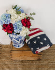 American Flag Plush Blanket