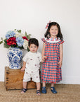Flag Button Short Set