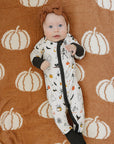 Halloween Bamboo Zipper