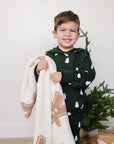 Snowman Hooded French Terry Set