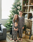 Green Plaid Bamboo Cozy Set