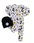 Bamboo Zip Romper | Lucky Vibes
