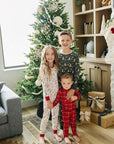 Red Plaid Bamboo Cozy Set