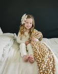 Cream Ribbed Bamboo Cozy Set